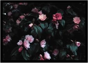 Quadro Decorativo Natureza Paisagem Flores Salas Quartos Escritório Com Moldura RC129