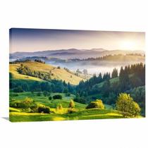 Quadro decorativo - Natureza - Paisagem - Terra - Tela em Tecido