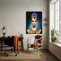 Quadro Decorativo Nefertiti Mulher Egípcia - 70x50cm Quadro Decorativo Nefertiti Mulher Egípcia - 70x50cm