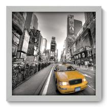 Quadro Decorativo - New York - 33cm x 33cm - 009qdmb