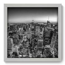 Quadro Decorativo - New York - 33cm x 33cm - 062qdmb