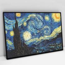 Quadro Decorativo Noite Estrelada - Van Gogh em tela Canvas Quadro Decorativo Noite Estrelada - Van Gogh em tela Canvas