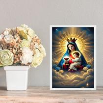 Quadro Decorativo Nossa Senhora Da Saúde 45x34cm