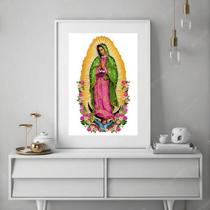 Quadro Decorativo Nossa Senhora De Guadalupe - 60X48Cm