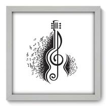 Quadro Decorativo - Notas Musicais - 33cm x 33cm - 086qdgb Quadro Decorativo - Notas Musicais - 33cm x 33cm - 086qdgb