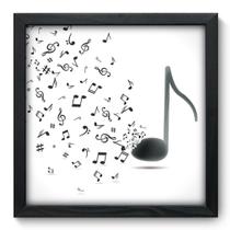 Quadro Decorativo - Notas Musicais - 33cm x 33cm - 091qdgp Quadro Decorativo - Notas Musicais - 33cm x 33cm - 091qdgp