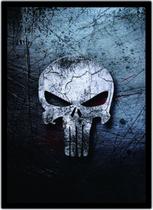 Quadro Decorativo O Justiceiro Geek Decorações Com Moldura G05 Quadro Decorativo O Justiceiro Geek Decorações Com Moldura G05