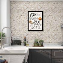 Quadro Decorativo O Que Você Pode Comer Hoje 45x34cm Quadro Decorativo O Que Você Pode Comer Hoje 45x34cm