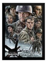 Quadro Decorativo O Resgate Do Soldado Ryan Filme Arte Quadro Decorativo O Resgate Do Soldado Ryan Filme Arte