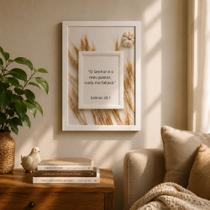 Quadro Decorativo" O Senhor é o meu pastor,nada me faltará."