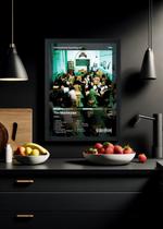 Quadro Decorativo Oasis The Masterplan (Dark) Com Vidro Tamanho:21cm x 30cm (A4) Quadro Decorativo Oasis The Masterplan (Dark) Com Vidro Tamanho:21cm x 30cm (A4)