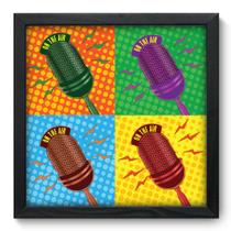 Quadro Decorativo - On the Air - 33cm x 33cm - 134qdvp