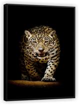 Quadro Decorativo Onça Animais Tela Canvas Premium Salas