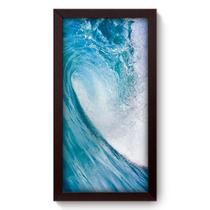 Quadro Decorativo - Onda - 19cm x 34cm - 297qddp