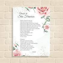 Quadro Decorativo Oração de São Francisco