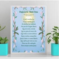 Quadro Decorativo Oração DoSol 33x24cm - com vidro Quadro Decorativo Oração DoSol 33x24cm - com vidro