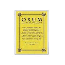 Quadro Decorativo Oração Oxum 24X18Cm Madeira Branca