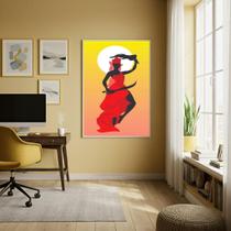 Quadro Decorativo Orixá Iansã Candomblé - 70X50Cm Quadro Decorativo Orixá Iansã Candomblé - 70X50Cm