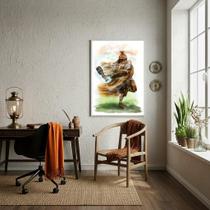 Quadro Decorativo Orixá Omolu - 70X50Cm