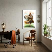 Quadro Decorativo Orixá Omolu - 70x50cm