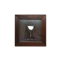 Quadro Decorativo Orixás Iemanja Moldura Escura Quadro Decorativo Orixás Iemanja Moldura Escura