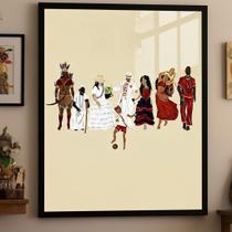 Quadro Decorativo Orixás Umbanda - 70x50cm