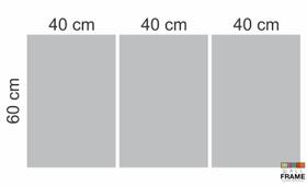 Quadro Decorativo Orquidea Azul 120x60 cm Quadro Decorativo Orquidea Azul 120x60 cm