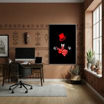 Quadro Decorativo Os Dados de Zé Pilintra - 70x50cm