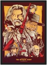 Quadro Decorativo Os Oito Odiados Quentin Tarantino Cinema Salas Quartos Decorações Com Moldura Quadro Decorativo Os Oito Odiados Quentin Tarantino Cinema Salas Quartos Decorações Com Moldura