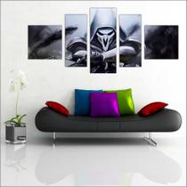 Quadro Decorativo Overwatch Game Jogo Mosaico 5 Peças 05