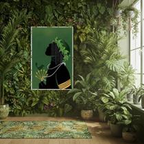 Quadro Decorativo Oxóssi Orixá - 70X50Cm