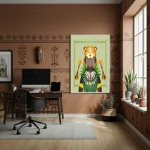 Quadro Decorativo Oxóssi - Orixá Das Matas - 70X50Cm Quadro Decorativo Oxóssi - Orixá Das Matas - 70X50Cm