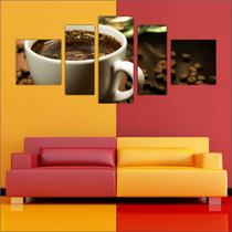 Quadro Decorativo Padarias Bolo Cafeterias Decorações 5 Peças TT11