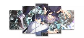 Quadro Decorativo Painel Anime Jujutsu Kaisen Inumaki E Yuta" Quadro Decorativo Painel Anime Jujutsu Kaisen Inumaki E Yuta"