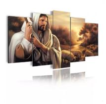 Quadro Decorativo Painel Bíblia Jesus Cristo"