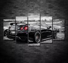 Quadro Decorativo Painel Carro Gtr Nissan "