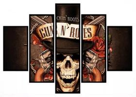Quadro Decorativo Painel Estúdio Rock Guns N Roses Banda" Quadro Decorativo Painel Estúdio Rock Guns N Roses Banda"