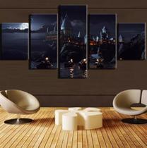 Quadro Decorativo Painel Hogwarts"