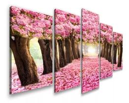 Quadro Decorativo Painel Ipê Rosa Caminho De Flores"