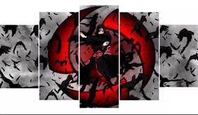 Quadro Decorativo Painel Itachi Akatsuki Anime Naruto"