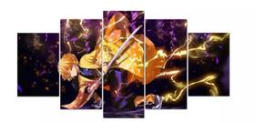Quadro Decorativo Painel Kimetsu No Yaiba Zenitsu " Quadro Decorativo Painel Kimetsu No Yaiba Zenitsu "