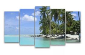 Quadro Decorativo Painel Mar Azul"