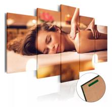 Quadro Decorativo Painel Massoterapia Spa Massagem"