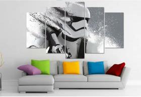 Quadro Decorativo Painel Mosaico star wars stromes "