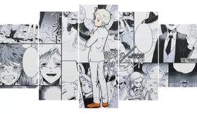 Quadro Decorativo Painel Norman The Promised Neverland" Quadro Decorativo Painel Norman The Promised Neverland"