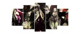 Quadro Decorativo Painel One Piece Shanks O Ruivo E Dracule " Quadro Decorativo Painel One Piece Shanks O Ruivo E Dracule "