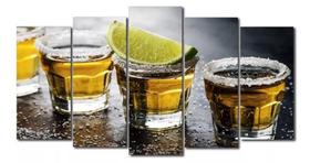 Quadro Decorativo Painel Painel Bar Bebidas Drinks Tequila"