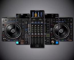 Quadro Decorativo Painel Plataforma Dj"