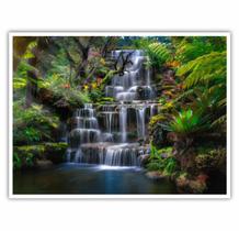 Quadro Decorativo Paisagem Cachoeira 90x60 para Sala Quarto Quadro Decorativo Paisagem Cachoeira 90x60 para Sala Quarto