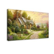 Quadro Decorativo Paisagem Moderna Tela Canva Cabana Lago Borda Infinita 60x40 cm Quadro Decorativo Paisagem Moderna Tela Canva Cabana Lago Borda Infinita 60x40 cm
